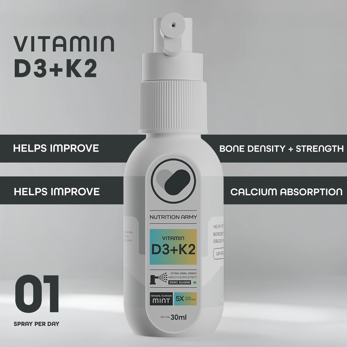 Vitamin D3+K2