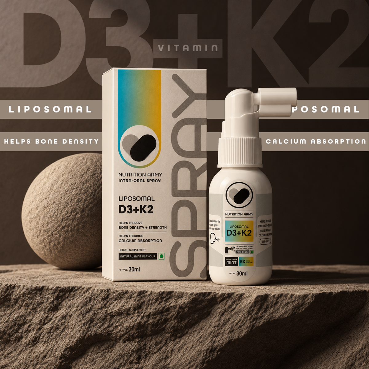 Vitamin D3+K2